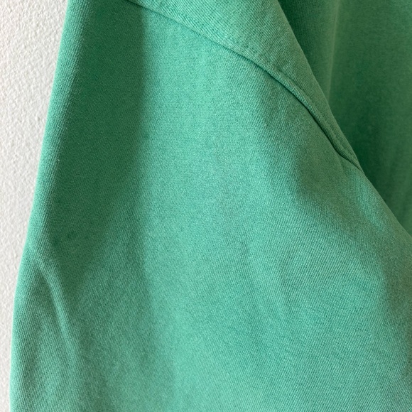 Sporty & Rich Connecticut Crest Crewneck Sweater Size Medium in Emerald - Picture 10 of 16